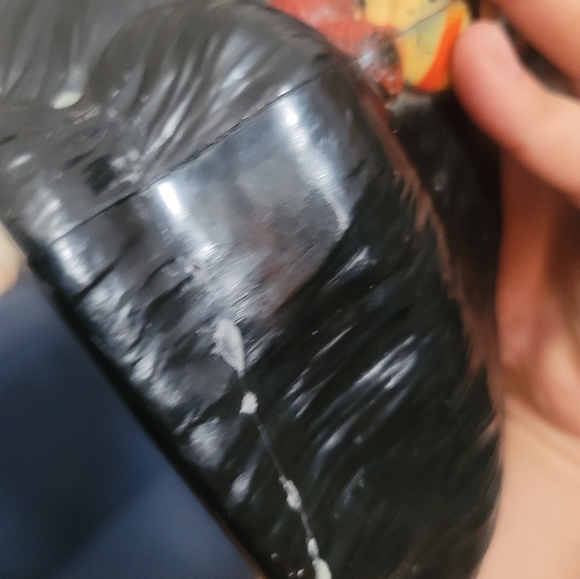 1940s Vintage CELLULOID Black Hard Plastic SCOTTIE DOG (Scottish Terrier) Money - Picture 7 of 8